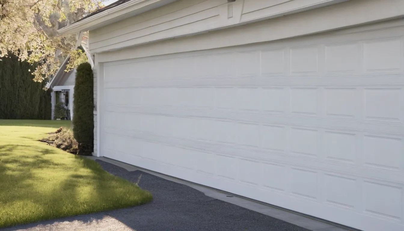 A local provider checking a garage door spring at a home in Godfrey